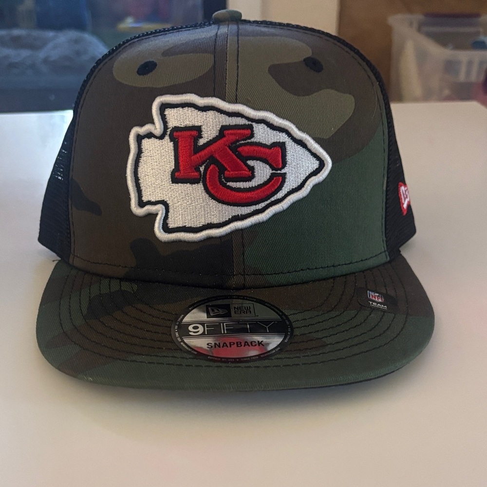 New Era Camouflage Kansas City Snapback Hat#179
